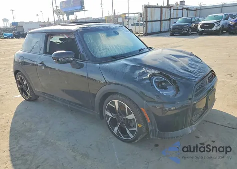2025 Mini Cooper S из США, поврежденный, VIN WMW23GD06S2W35165